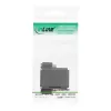 Adattatore HDMI InLine Type-A femmina / Type-A femmina placcato oro con flangia, 4K2K
