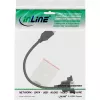 Cavo adattatore USB 2.0 Type-A femmina / connettore chassis Type-B InLine 33441F 0,2 m