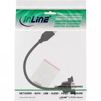 Cavo adattatore USB 2.0 Type-A femmina / connettore chassis Type-B InLine 33441F 0,2 m