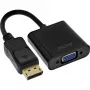 Cavo adattatore DisplayPort InLine Basic, connettore maschio DP / connettore femmina VGA nero 0,15 m