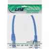 Cavo patch InLine S/FTP PiMF Cat.6A senza alogeni 500 MHz blu 0,25 m