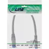 InLine cavo patch S/FTP PiMF Cat.6A senza alogeni 500MHz grigio 0,3m