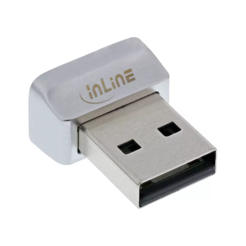 Scanner di impronte digitali USB InLine, compatibile Windows Hello