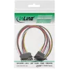 Cavo di prolunga alimentazione SATA connettore maschio/femmina 0,30 m InLine 29651A