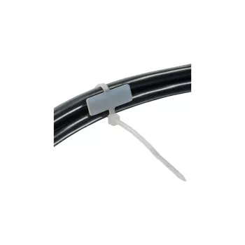 Fascette fermacavi InLine 100x2,5 mm con campo per etichetta 8x24 mm 100 pz.