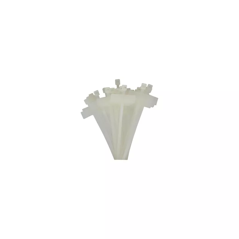 Fascette fermacavi InLine 100x2,5 mm con campo per etichetta 8x24 mm 100 pz.