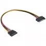 Cavo di prolunga alimentazione SATA connettore maschio/femmina 1 m InLine 29651C