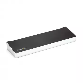 StarTech.com dock USB-C 4K, docking station per monitor triple UHD 4K, Mac e Windows, USB-C a HDMI e DisplayPort, Power Delivery 60W, hub 5x USB 5Gbit/s – TAA