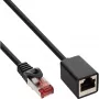 Prolunga patch cable InLine, S/FTP (PiMf), Cat.6, senza alogeni, 0,5 m