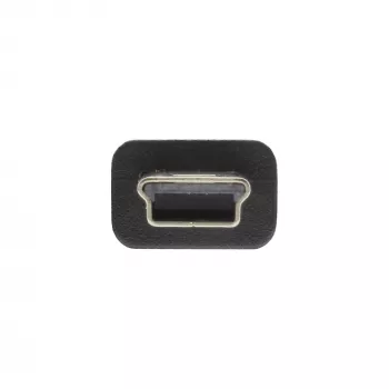 Cavo Mini USB 2.0 InLine USB Type-A maschio / Mini B maschio, 5 poli, nero, 3 m