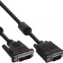 Cavo DVI-A InLine 12+5 maschio / 15 pin HD VGA maschio 3 m