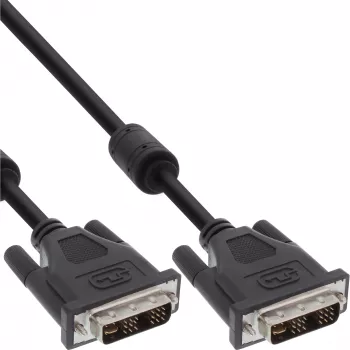 Cavo DVI-I 24+5 M/M Dual Link InLine 17791 1,8 m