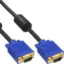 Cavo S-VGA InLine Premium 15HD maschio / maschio nero 5 m