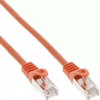 Cavo patch InLine SF/UTP Cat.5e arancione 0,25 m