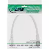 Cavo patch InLine SF/UTP Cat.5e bianco 0,25 m