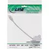 Splitter InLine Cat.5e due connessioni diverse tramite un cavo patch RJ45 8P8C