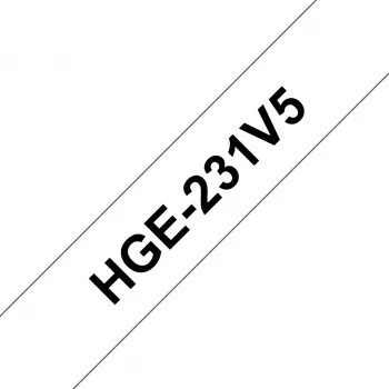 Nastro per etichettatura Brother HGE-231V5