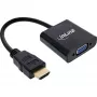 InLine cavo convertitore HDMI su VGA con audio convertitore video attivo nero