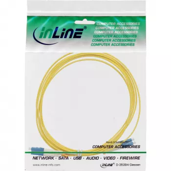 InLine cavo duplex in fibra ottica LC/LC 9/125µm OS2 5m