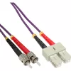 Cavo in fibra ottica duplex SC/ST InLine 82502P 50/125µm OM4 2m