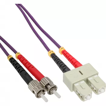 Cavo in fibra ottica duplex SC/ST InLine 82502P 50/125µm OM4 2m