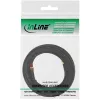 Cavo WIFI InLine connettore maschio R-SMA / connettore femmina R-SMA 4m, 4 m, nero