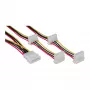 Cavo di alimentazione interno InLine 29654A 1x Molex 4 pin / 4x Molex 4 pin 1m