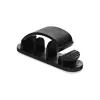 InLine 10 pz. sacchetto gestore cavi con nastro adesivo 2,8 cm nero