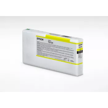 Cartuccia d'inchiostro Epson T9134 giallo (200 ml), resa standard, giallo, inchiostro pigmentato, 200 ml, 1 pz.