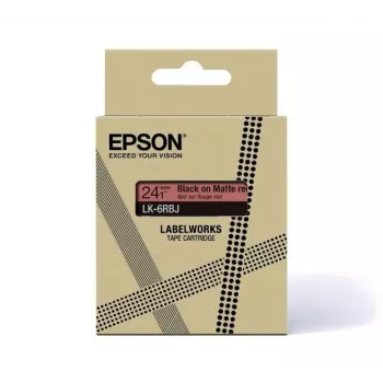 Etichetta per stampante Epson C53S672072 nero rosso 1,8 cm