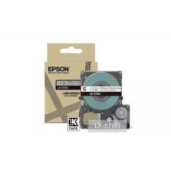 Nastro per etichette Epson LK-5TWJ trasparente bianco trasferimento termico 1,8 cm