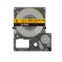 Epson LabelWorks LK-6RBJ Nastro per etichette, nero su rosso opaco, 24 mm x 8 m