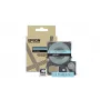 Nastro per etichette Epson LK-4LAS grigio azzurro trasferimento termico 1,2 cm