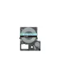 Nastro per etichette Epson LK-4LAS grigio azzurro trasferimento termico 1,2 cm