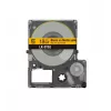 Epson LabelWorks LK-4YBJ Nastro per etichette, nero su giallo opaco, 12 mm x 8 m