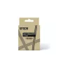 Nastro per etichette Epson LK-6BWJ nero bianco trasferimento termico 2,4 cm
