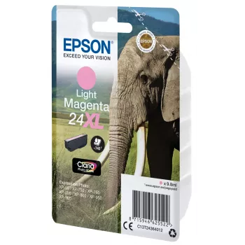 Epson Elephant Singlepack magenta chiaro 24XL inchiostro Claria Photo HD