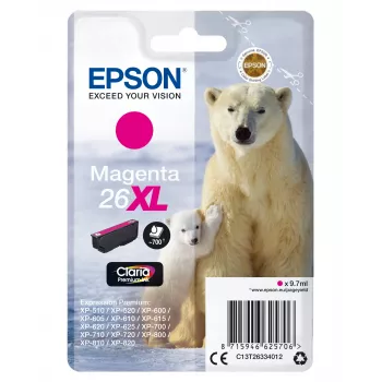 Epson Eisbär confezione singola magenta 26XL inchiostro Claria Premium