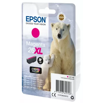 Epson Eisbär confezione singola magenta 26XL inchiostro Claria Premium