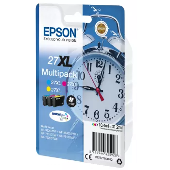 Epson Wecker multipack 3 colori 27XL inchiostro DURABrite Ultra