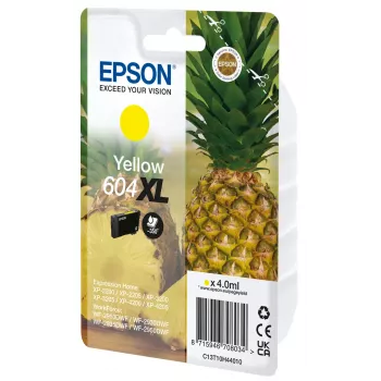 Epson 604XL cartuccia d'inchiostro originale giallo 4 ml confezione singola