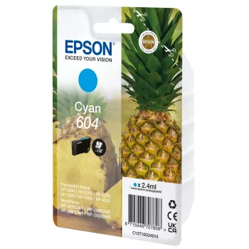 Epson 604 cartuccia d'inchiostro 1 pz. originale resa standard ciano