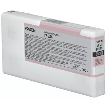 Epson T6536 cartuccia d'inchiostro Vivid Light Magenta (200 ml)