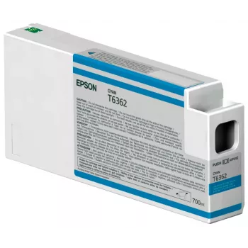 Epson Singlepack ciano T636200 UltraChrome HDR 700 ml, ciano, 700 ml, 1 pz.