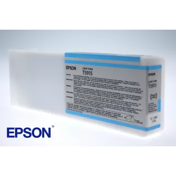 Epson confezione singola ciano chiaro T591500, ciano chiaro, inchiostro pigmentato, 700 ml, 1 pz.