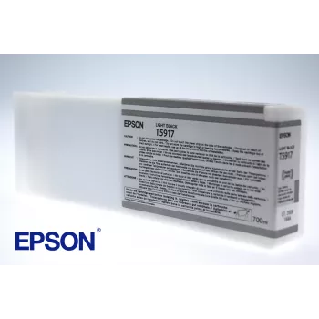 Epson confezione singola nero chiaro T591700, nero chiaro, inchiostro pigmentato, 700 ml, 1 pz.