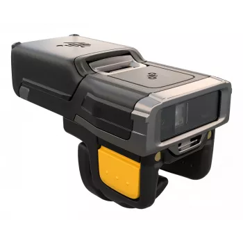 Scanner di codici a barre indossabile Zebra RS6100 2D LED grigio, giallo