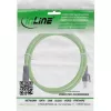 Cavo di rete industriale InLine, M12 4 poli D-coded connettore maschio a RJ45, PUR 15m