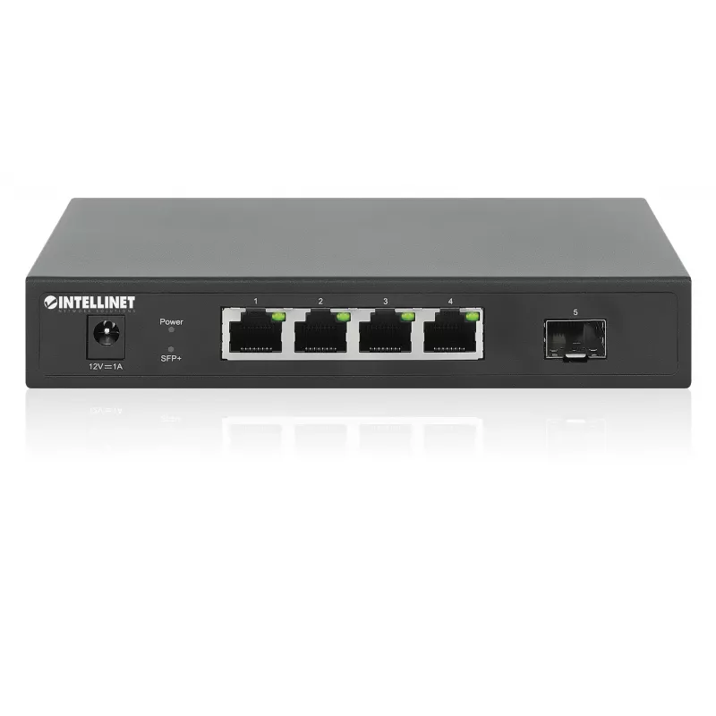 Switch non gestito Intellinet 562058 switch di rete nero