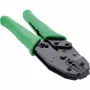 Pinza crimpatrice InLine Coax HT-336G per RG 58,59,62,174 WBC 110 195/200 240